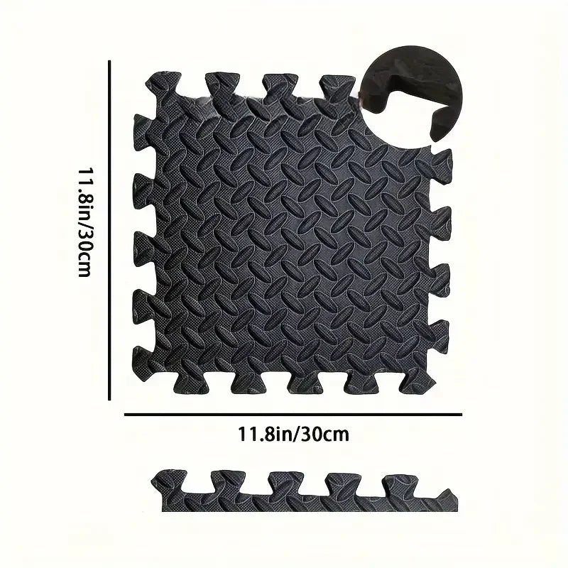 Cuadros Puzzle de foami para Yoga, Fitness y gimnasio 20 piezas