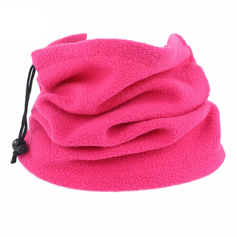 Polar Fleece Neck Tube Scarf Winter Ear Warmer Fishing Skating Running Sport Scarf Adjustable Neck Collar Neckerchief Cycling He