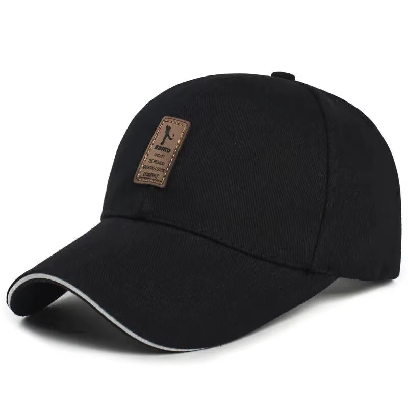 Spring, Summer, Cotton Baseball Cap, Men, Autumn, Winter, Korean Version, Sports Sun Hat, Peaked Cap, Sunscreen, Sunhat