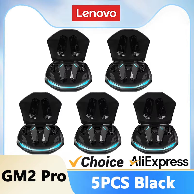 GM2 Pro Bluetooth 5.3 Earphones Sports Headset Wireless In-Ear Gaming Low Latency Dual Mode Music Headphones New