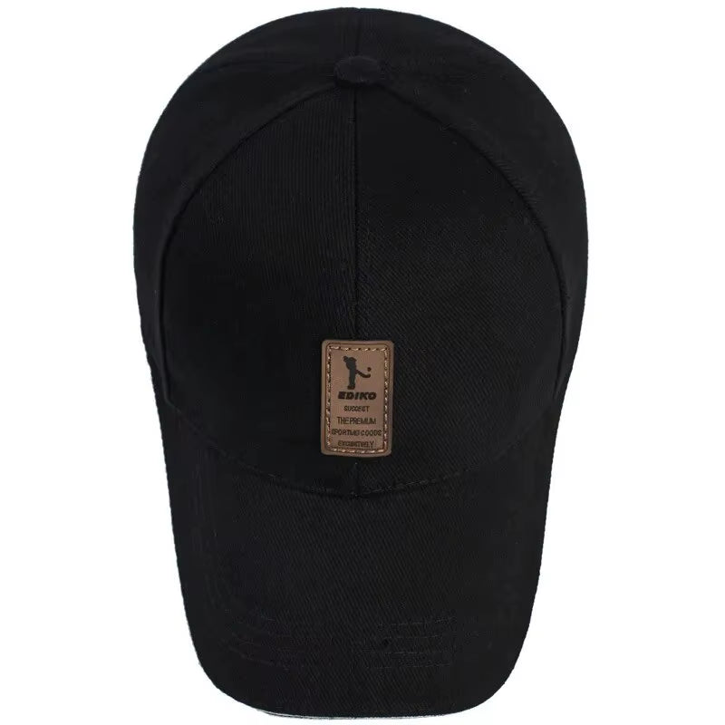 Spring, Summer, Cotton Baseball Cap, Men, Autumn, Winter, Korean Version, Sports Sun Hat, Peaked Cap, Sunscreen, Sunhat