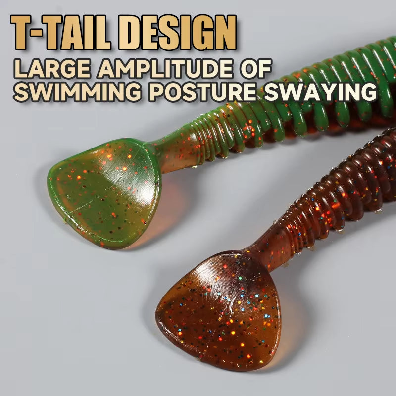 Fishing Lures 5Cm 8Cm 9.5Cm 11Cm Artificial Baits Wobblers Soft Lures Shad Carp Silicone Fishing Baits