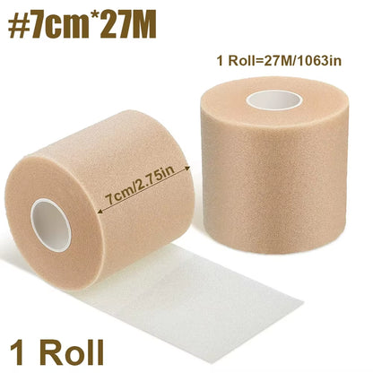 1 Roll Athletic Tape Foam Underwrap Tape Sports Foam Underwrap Bandage Athletic Foam Tape for Wrists Elbows Knees Ankles