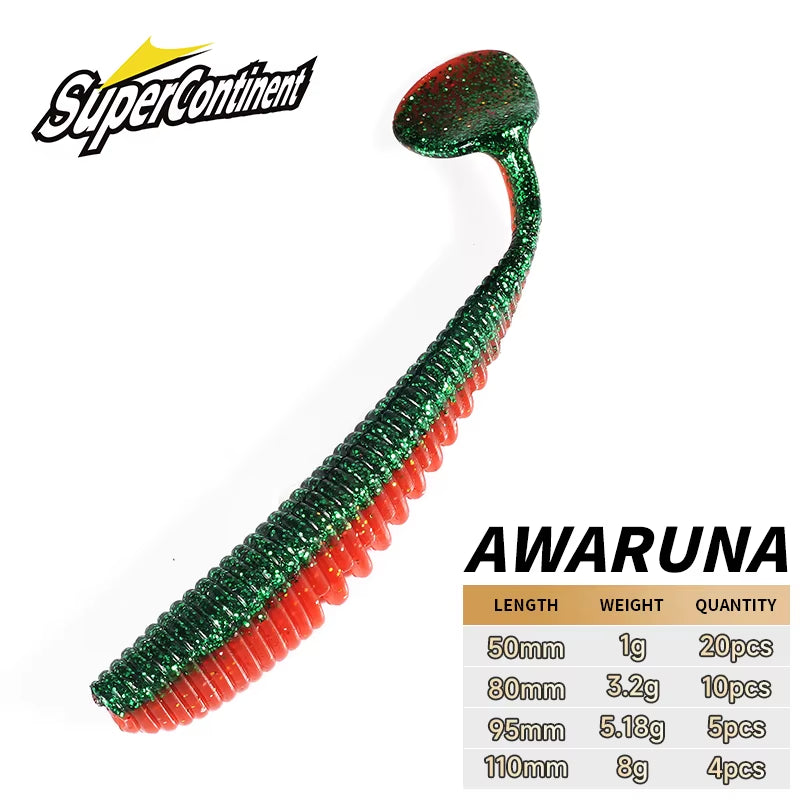 Fishing Lures 5Cm 8Cm 9.5Cm 11Cm Artificial Baits Wobblers Soft Lures Shad Carp Silicone Fishing Baits