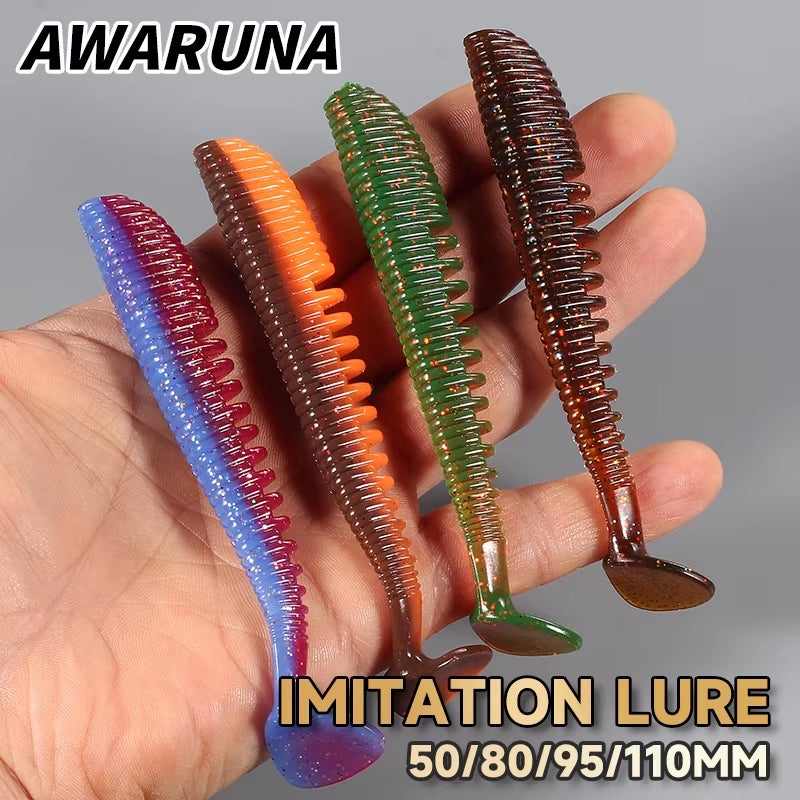 Fishing Lures 5Cm 8Cm 9.5Cm 11Cm Artificial Baits Wobblers Soft Lures Shad Carp Silicone Fishing Baits